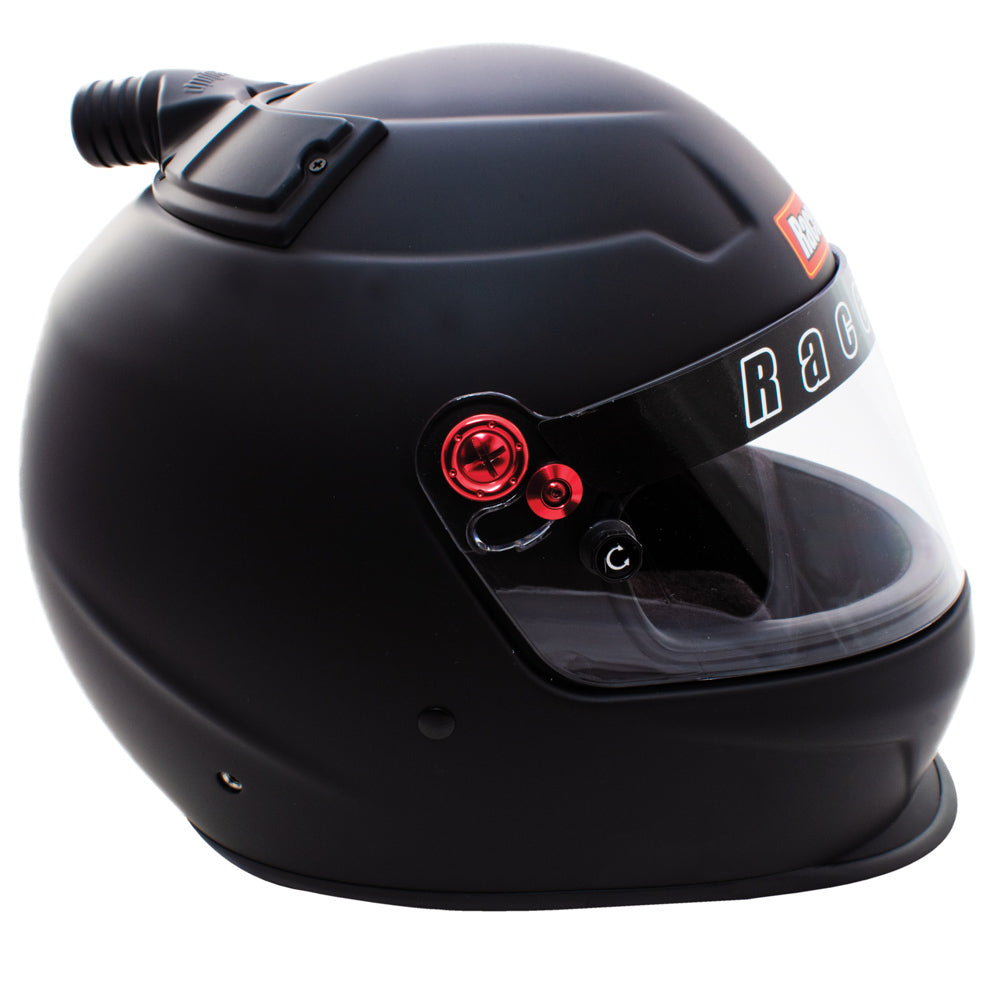 RACEEQUIP HELMET PRO20 TOP AIR FLAT BLACK SA2020
