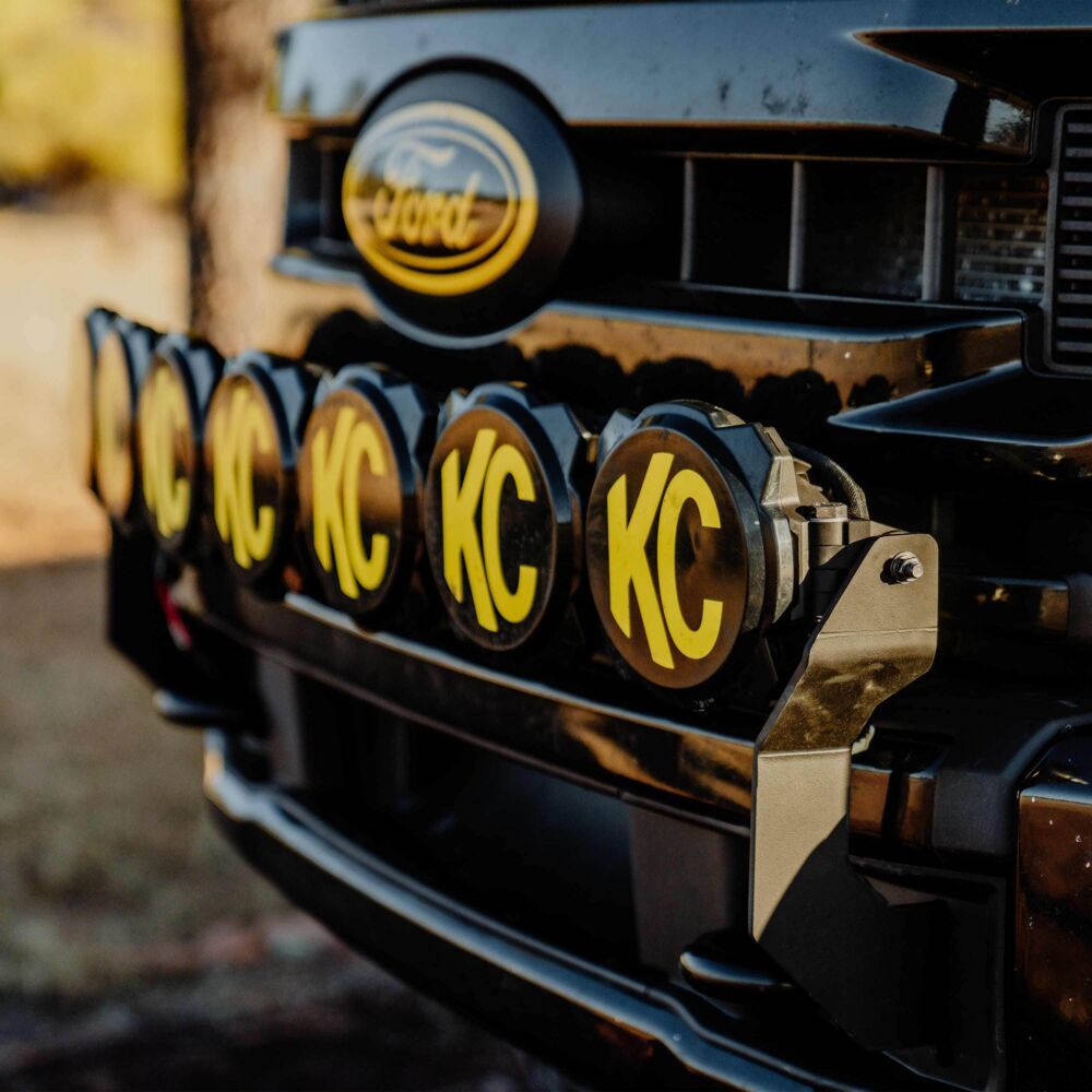 KC HiLiTES Gravity LED Pro6 Light Bar Kit 17-24 Ford Super Duty