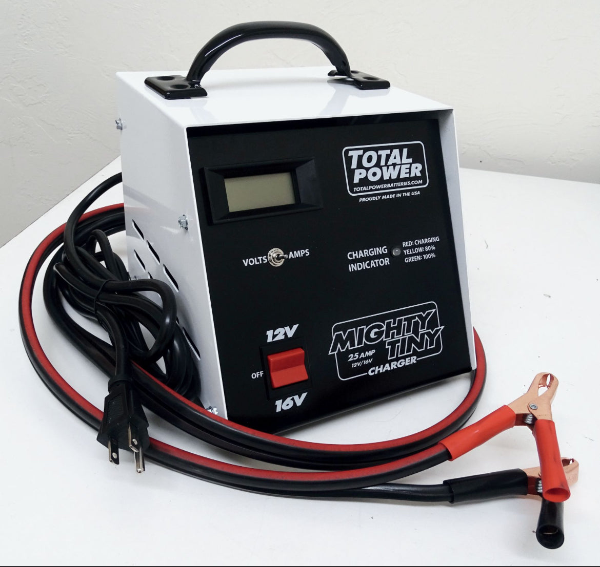 Battery Charger 25 Amp 12/16 Volts