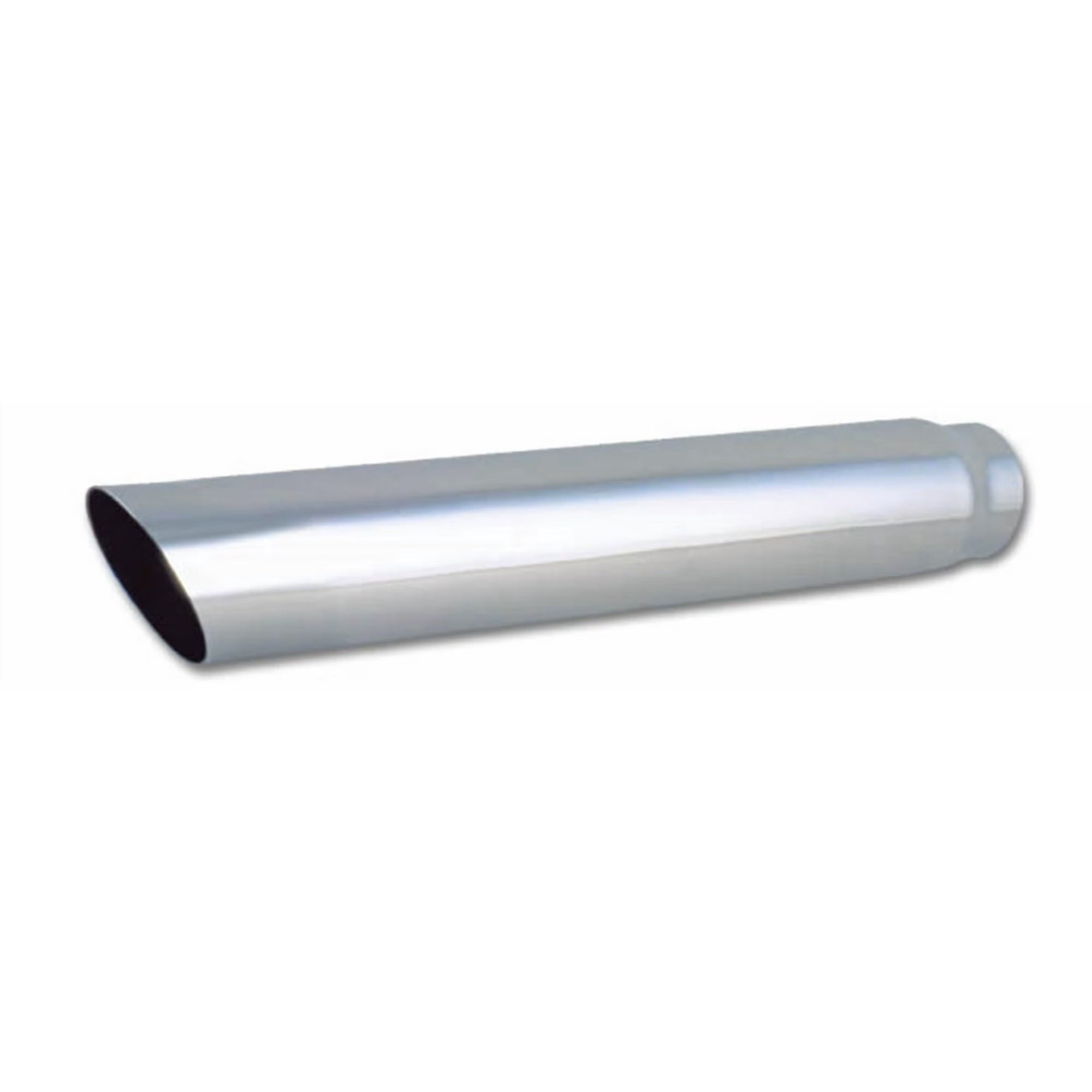 4in Round Stainless Stee l Tip Single Wall Angle