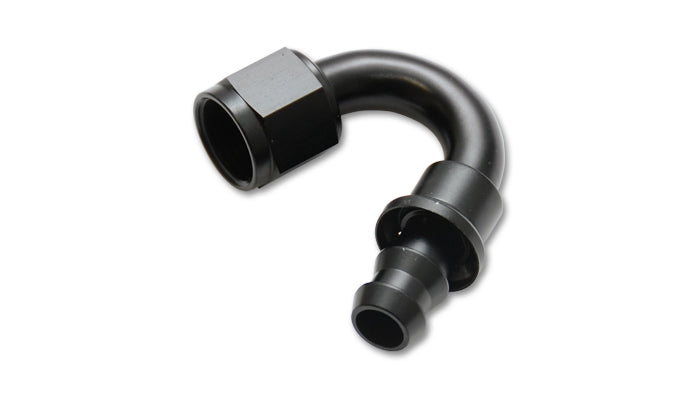 Push-On 150 Degree Hose End Elbow Fitting -10AN