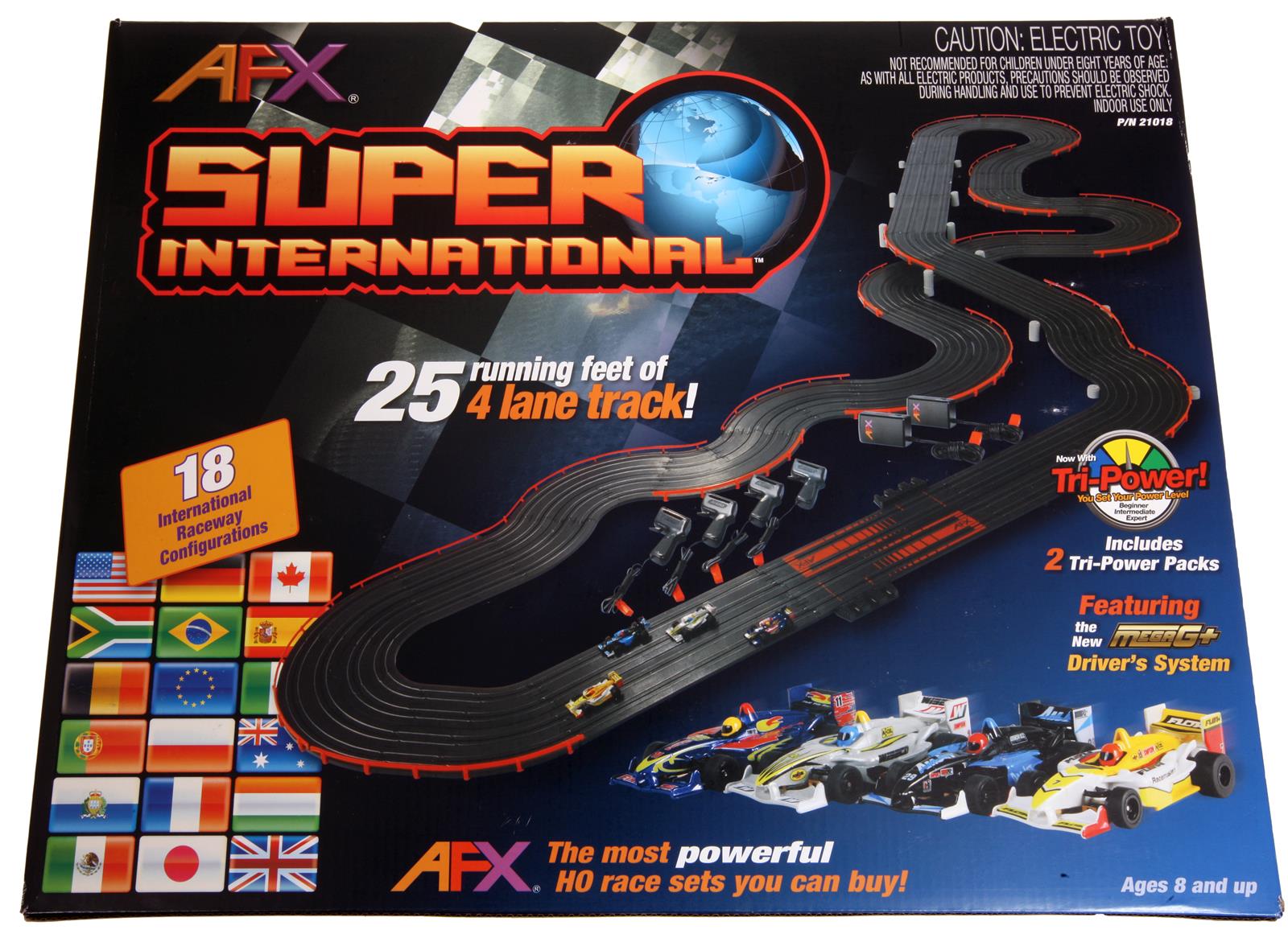 AFX Racing Super International Slot Car Set 21018