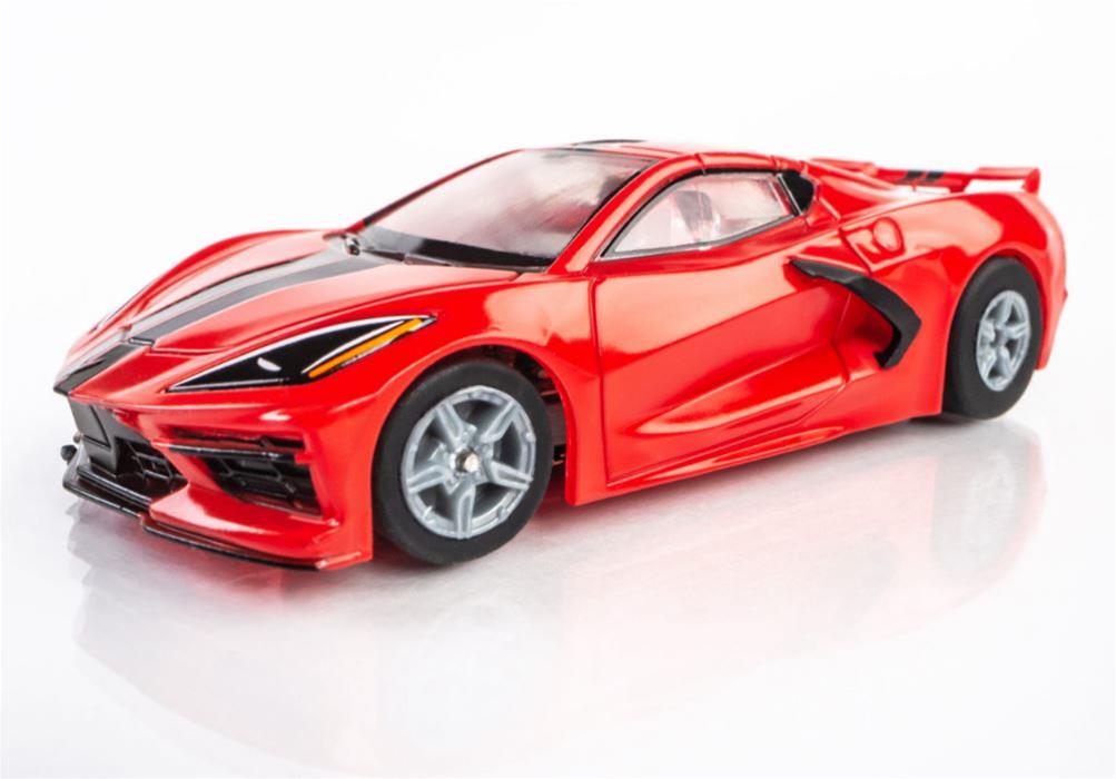 AFX Racing Chevy Corvette C8 Torch Red Mega G+ Slot Cars 22011