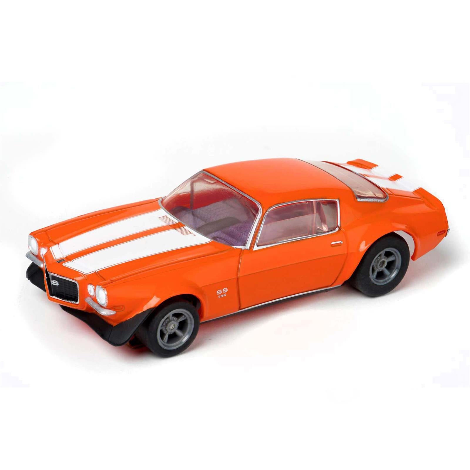 AFX Racing Chevy Camaro SS396 Orange Mega G+ HO Slot Cars 22027