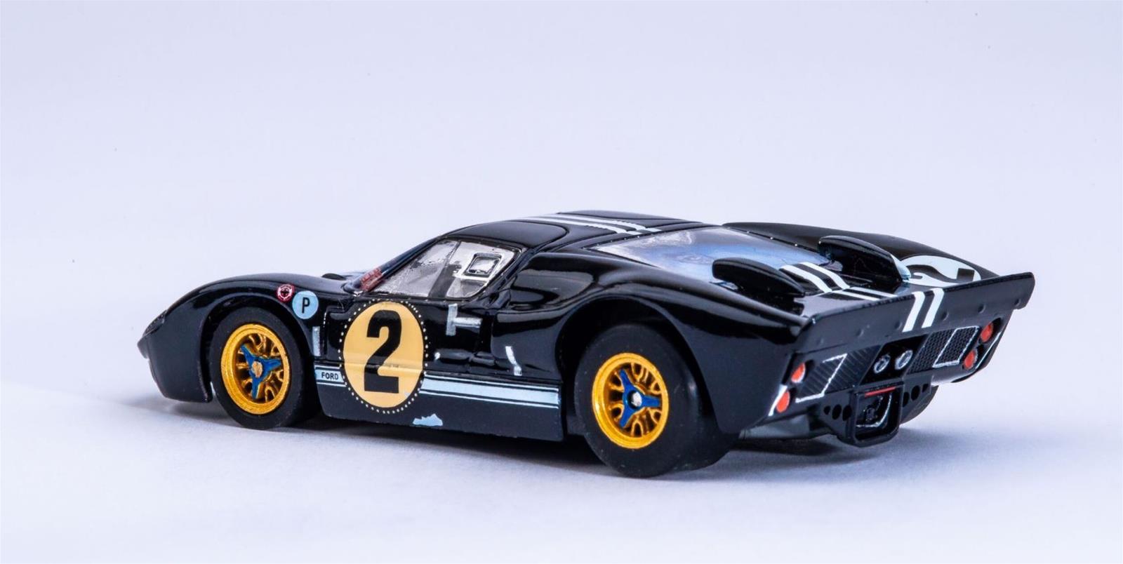 AFX Racing 1967 Ford GT40 IIB #2 Sebring Nightmist Blue Mega G+ Slot Cars 22031