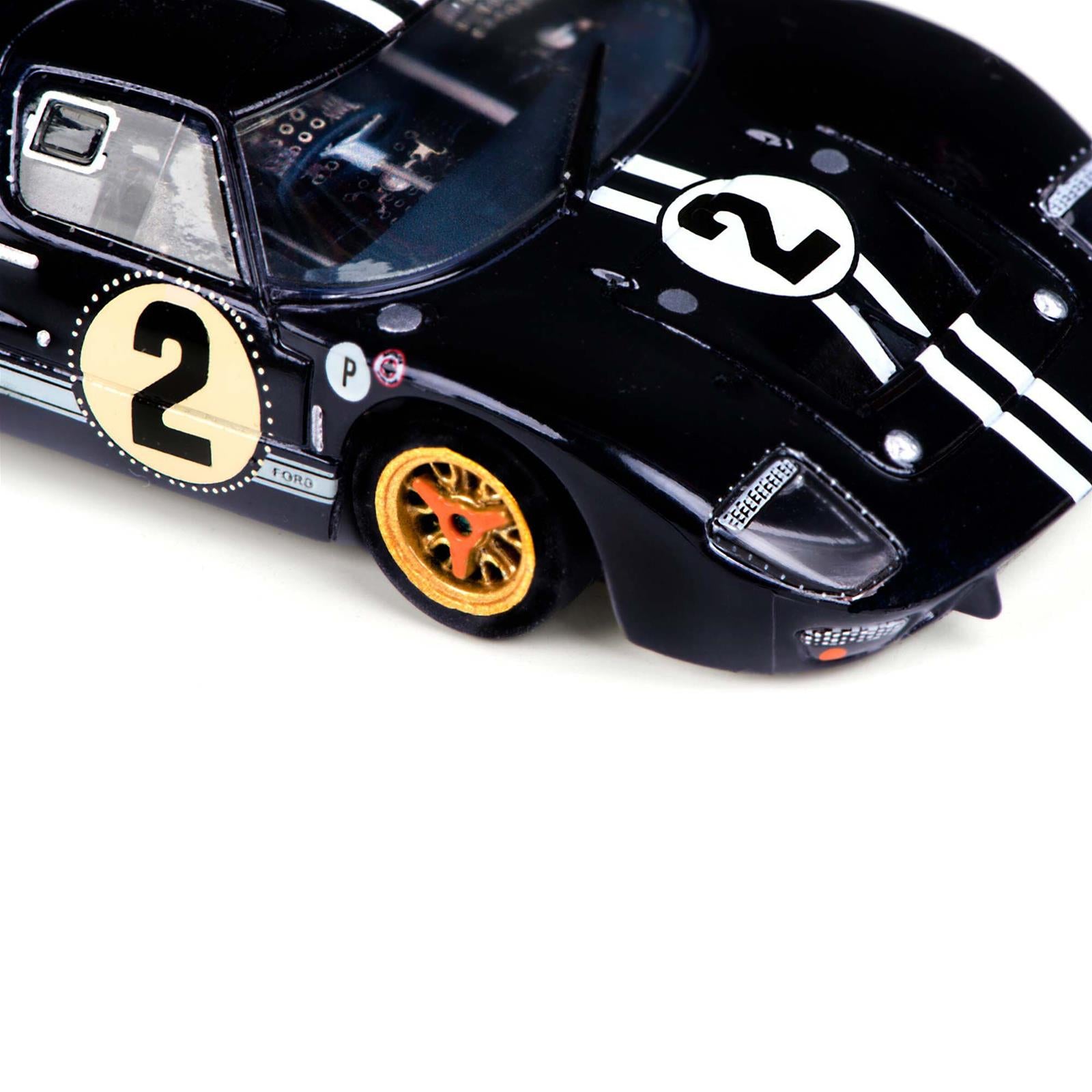 AFX Racing 1967 Ford GT40 IIB #2 Sebring Nightmist Blue Mega G+ Slot Cars 22031