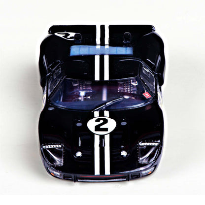 AFX Racing 1967 Ford GT40 IIB #2 Sebring Nightmist Blue Mega G+ Slot Cars 22031