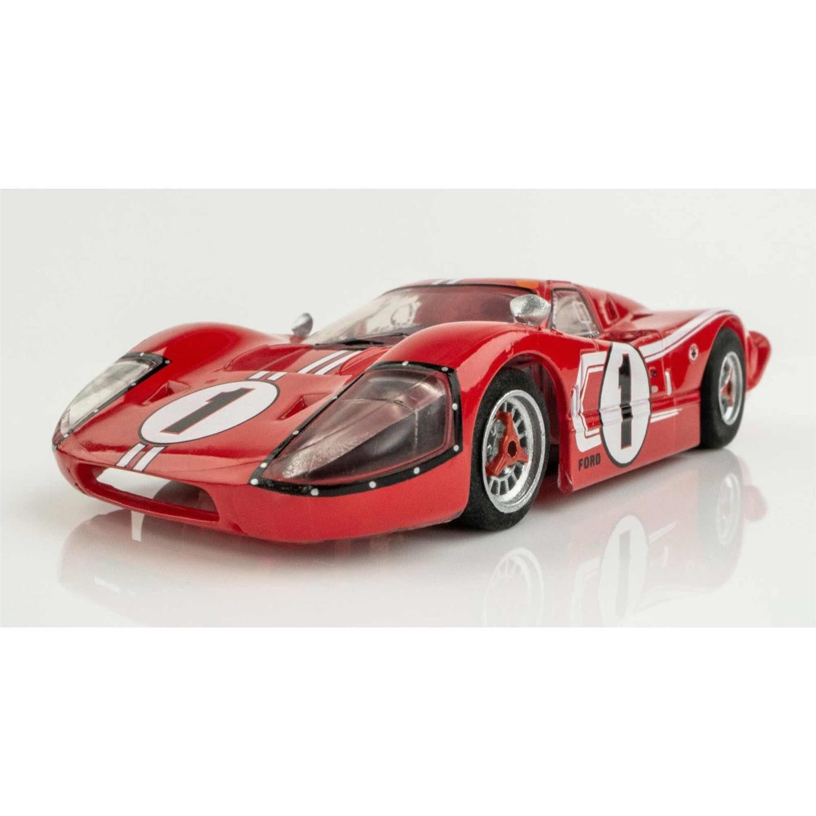 AFX Racing 1966 Ford GT40 MKIV #1 Red Mega G+ Slot Cars 22042