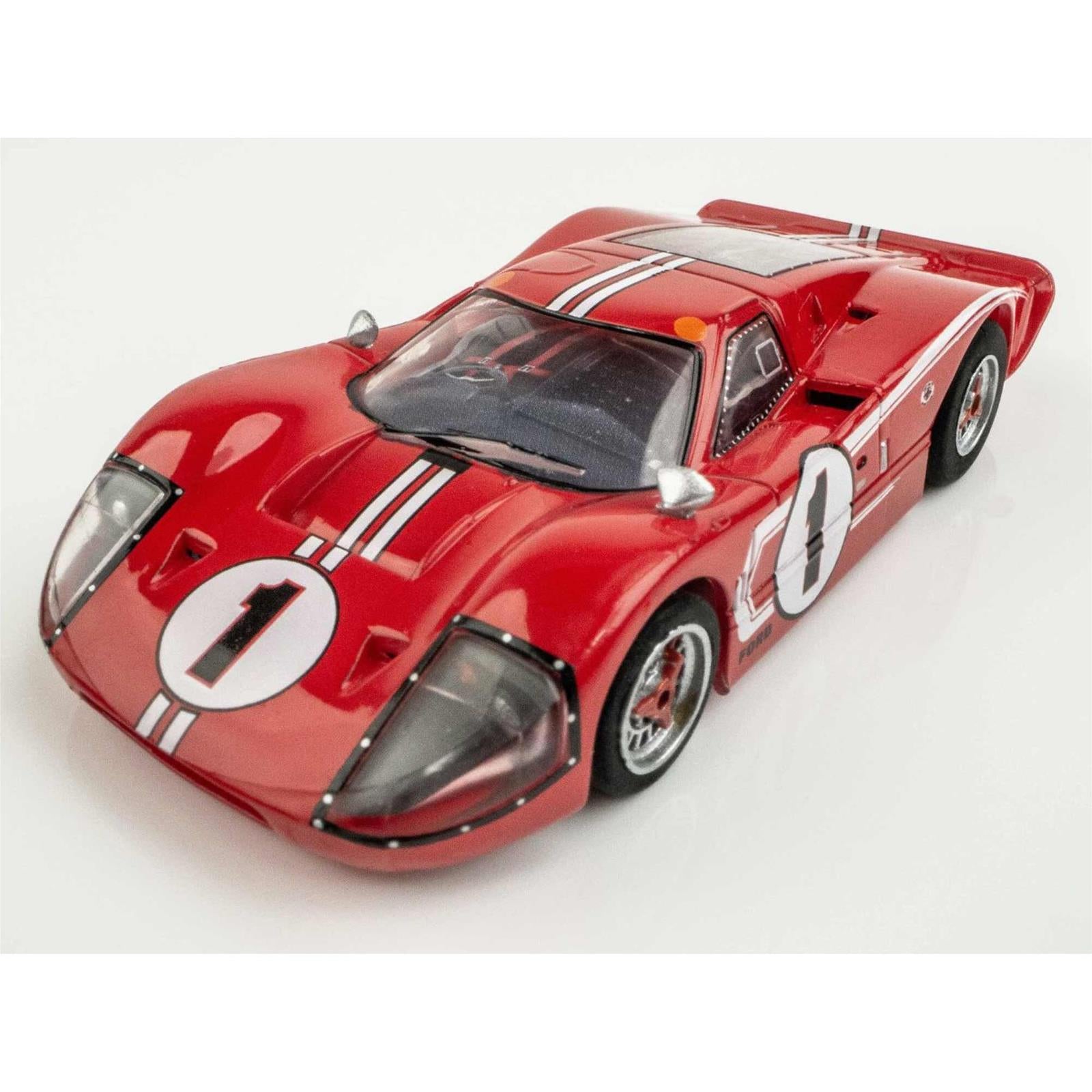 AFX Racing 1966 Ford GT40 MKIV #1 Red Mega G+ Slot Cars 22042