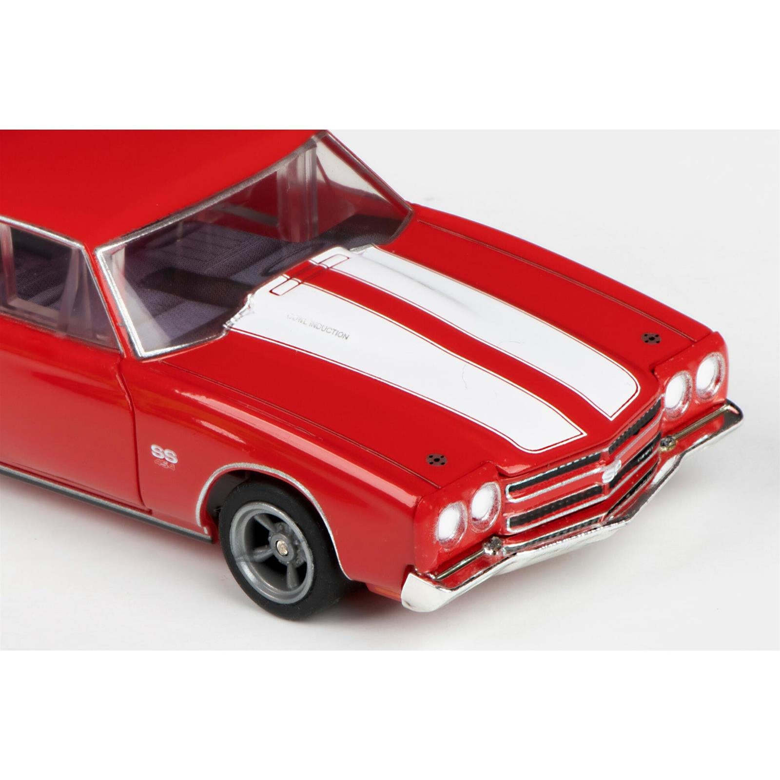 AFX Racing 1970 Chevy Chevelle SS454 Red Mega G+ Slot Cars 22043