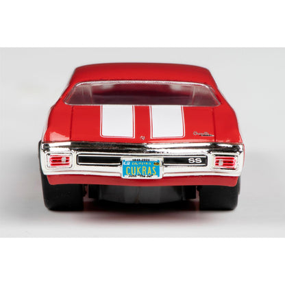 AFX Racing 1970 Chevy Chevelle SS454 Red Mega G+ Slot Cars 22043