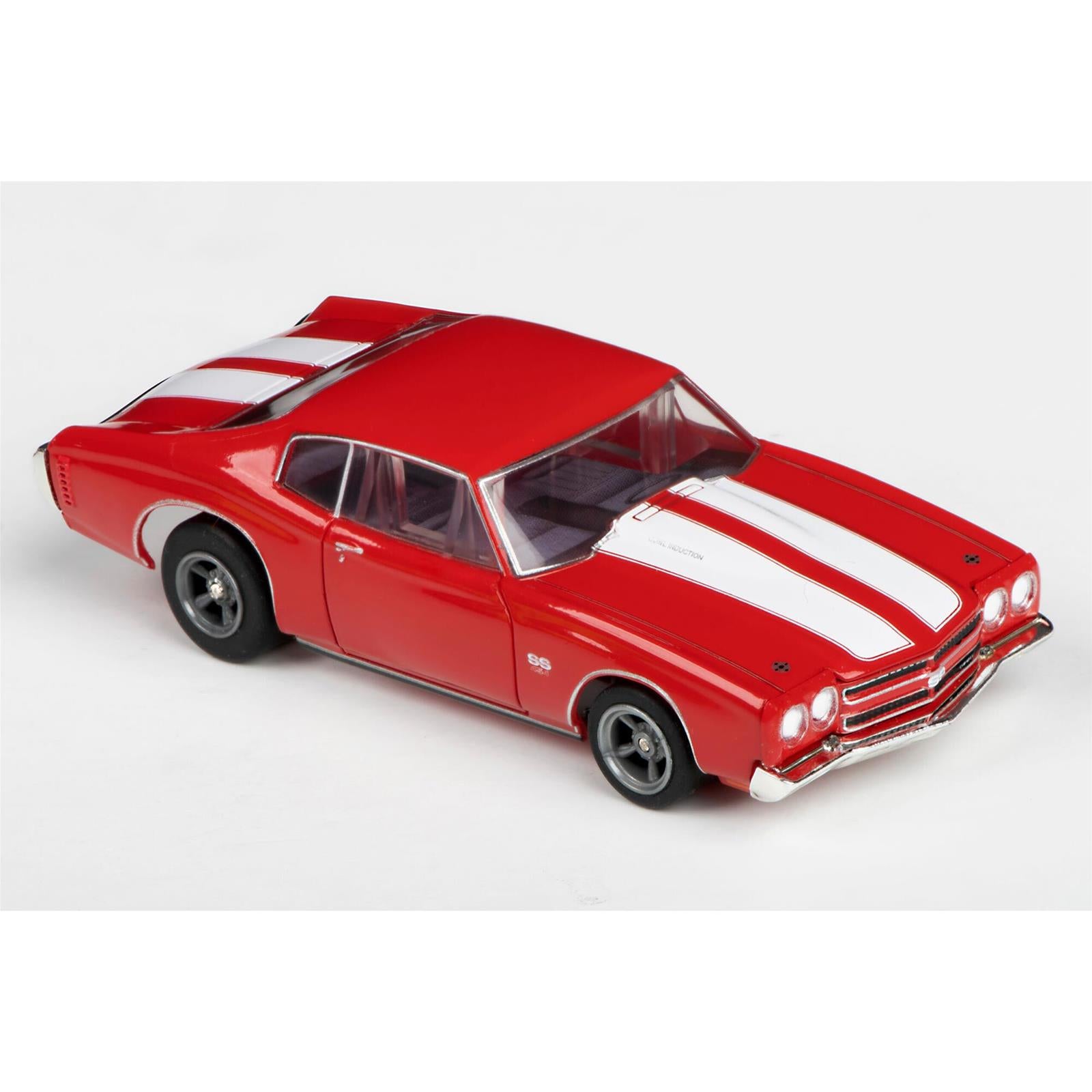 AFX Racing 1970 Chevy Chevelle SS454 Red Mega G+ Slot Cars 22043