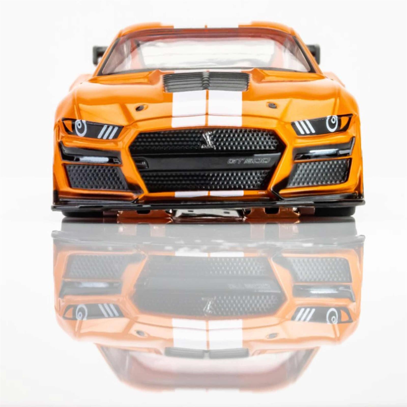 AFX Racing 2021 Shelby Mustang GT500 Twister Orange Mega G+ Slot Cars 22069