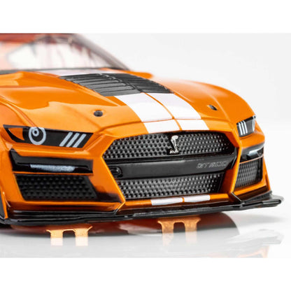 AFX Racing 2021 Shelby Mustang GT500 Twister Orange Mega G+ Slot Cars 22069