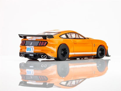 AFX Racing 2021 Shelby Mustang GT500 Twister Orange Mega G+ Slot Cars 22069