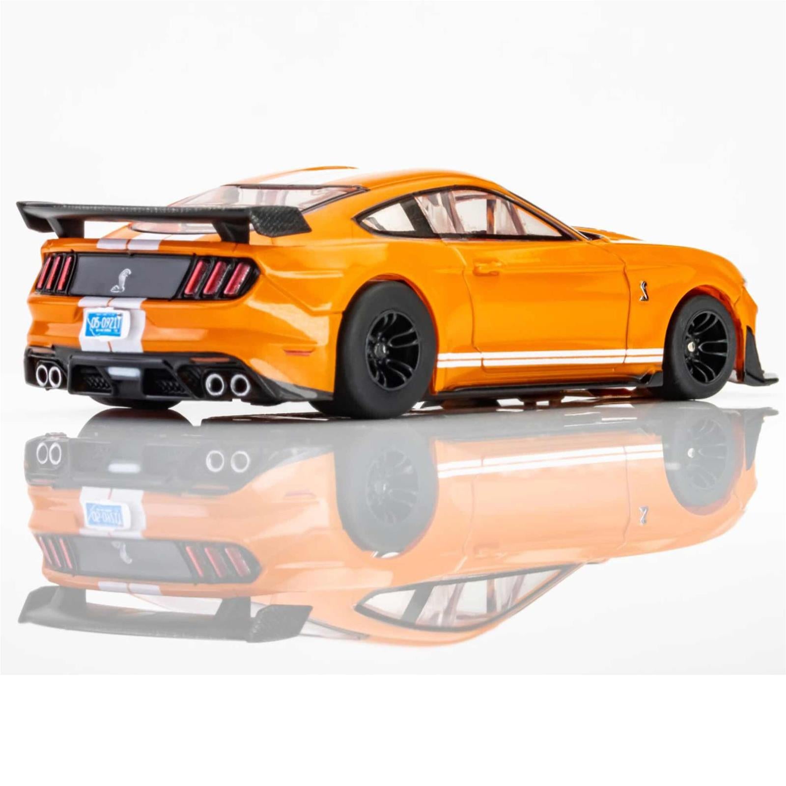 AFX Racing 2021 Shelby Mustang GT500 Twister Orange Mega G+ Slot Cars 22069