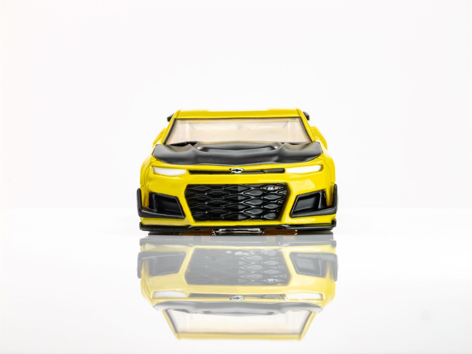 AFX Racing Chevy Camaro ZL1 1LE Shock Yellow HO Slot Cars 22075