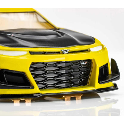 AFX Racing Chevy Camaro ZL1 1LE Shock Yellow HO Slot Cars 22075