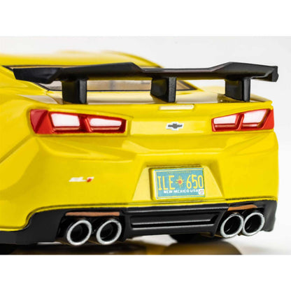 AFX Racing Chevy Camaro ZL1 1LE Shock Yellow HO Slot Cars 22075