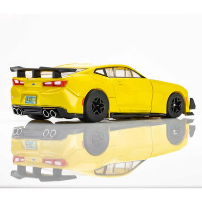 AFX Racing Chevy Camaro ZL1 1LE Shock Yellow HO Slot Cars 22075