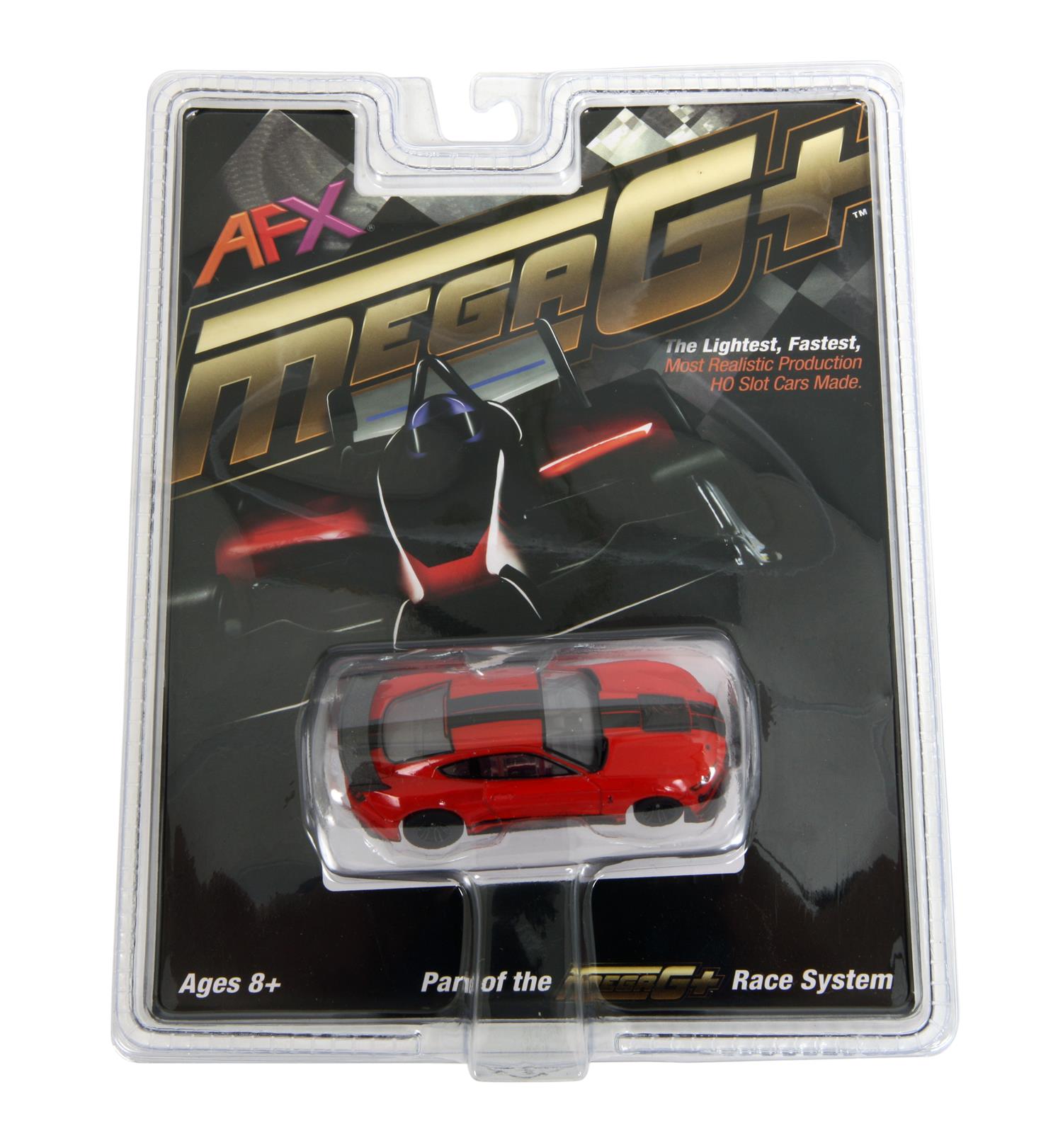 AFX Racing Ford Mustang Shelby GT500 Red HO Slot Cars 22077