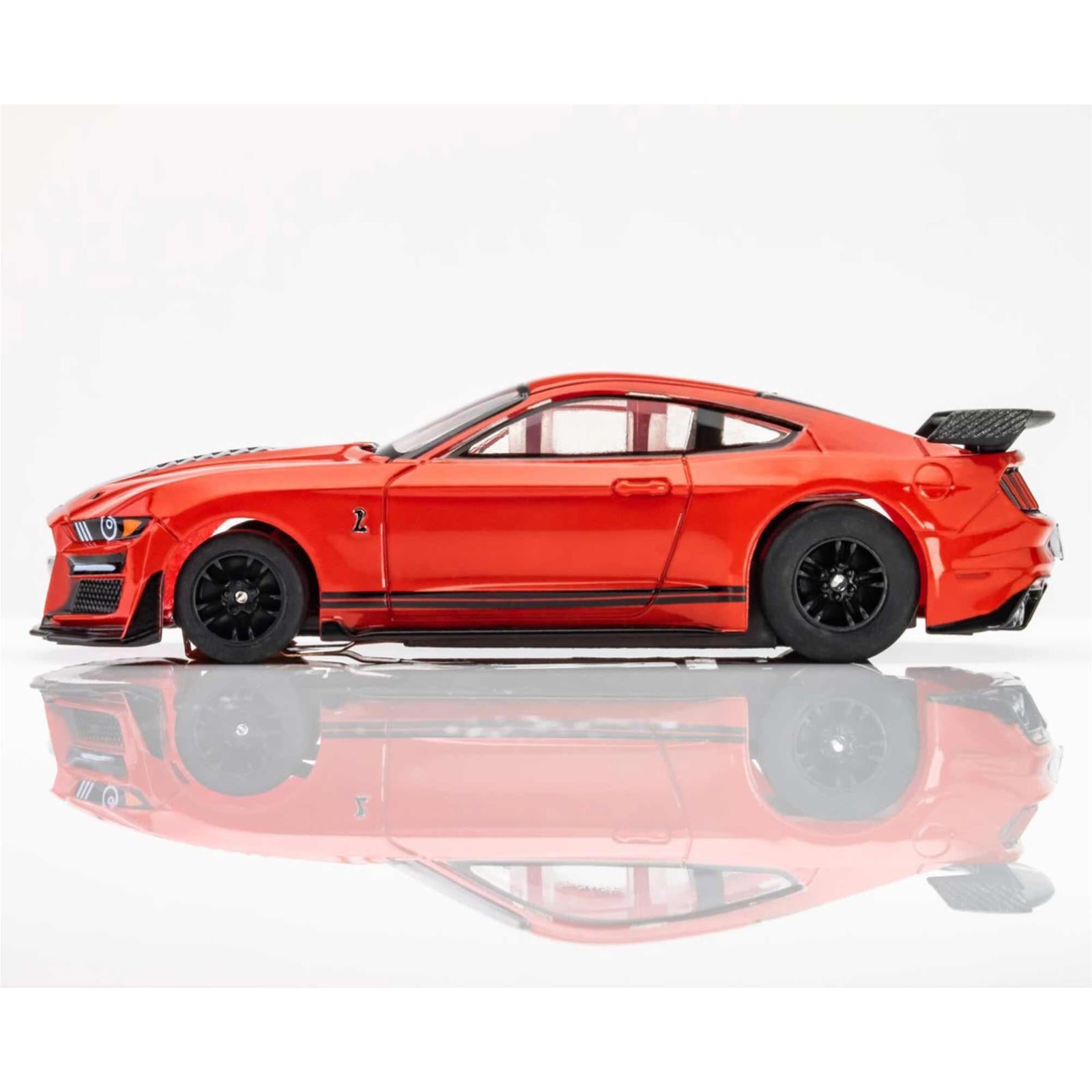 AFX Racing Ford Mustang Shelby GT500 Red HO Slot Cars 22077