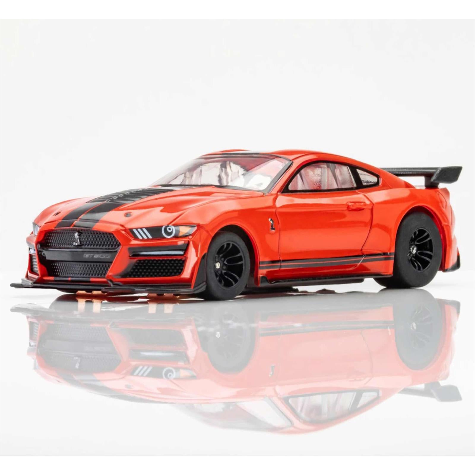 AFX Racing Ford Mustang Shelby GT500 Red HO Slot Cars 22077