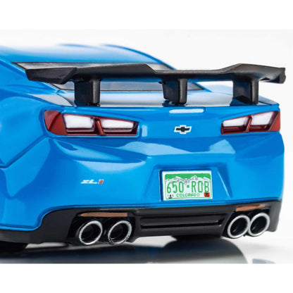 AFX Racing 2021 Chevy Camaro ZL1 1LE Rapid Blue Mega G+ Slot Cars 22079