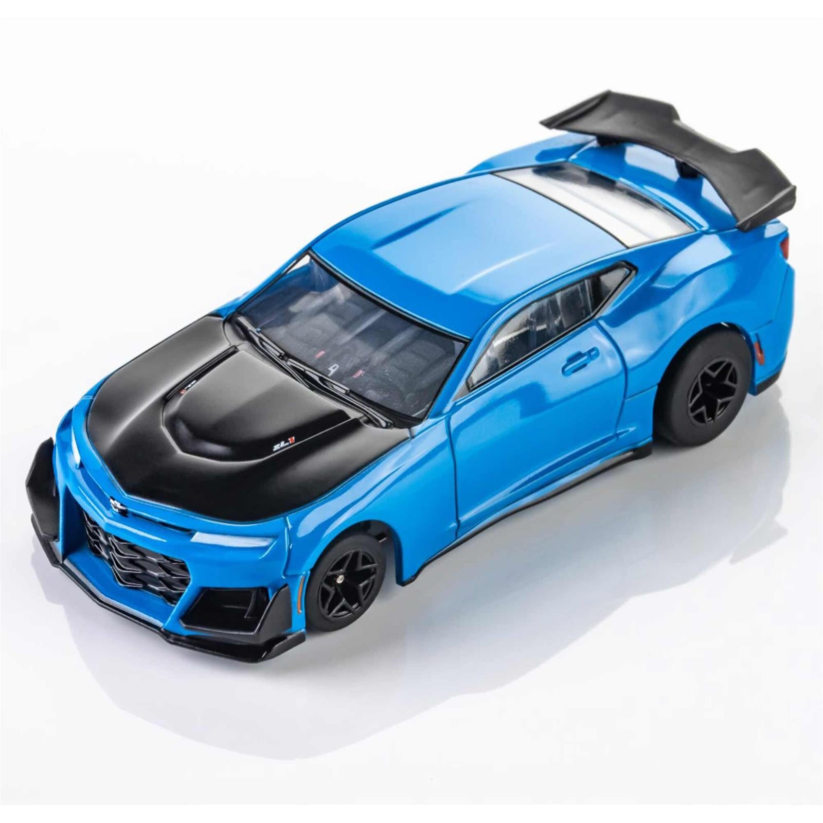 AFX Racing 2021 Chevy Camaro ZL1 1LE Rapid Blue Mega G+ Slot Cars 22079