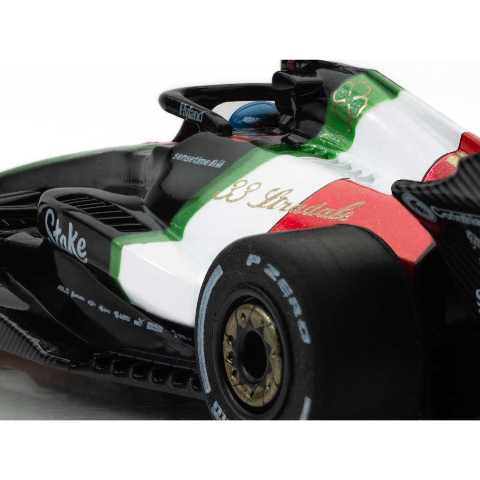 AFX Racing Alfa Romeo F1 Monza Black/Red/Green Mega G+ HO Slot Cars 22080