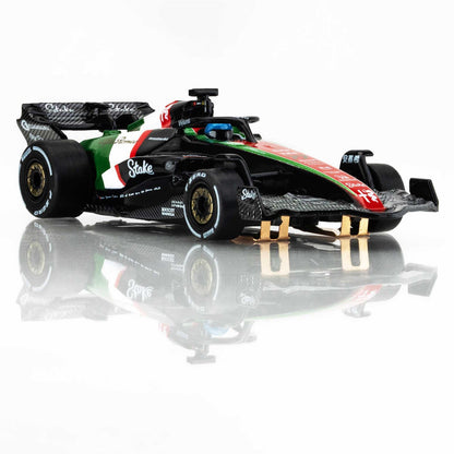 AFX Racing Alfa Romeo F1 Monza Black/Red/Green Mega G+ HO Slot Cars 22080