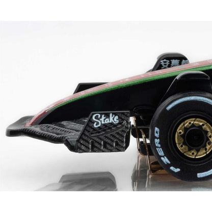 AFX Racing Alfa Romeo F1 Monza Black/Red/Green Mega G+ HO Slot Cars 22080