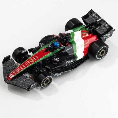 AFX Racing Alfa Romeo F1 Monza Black/Red/Green Mega G+ HO Slot Cars 22080