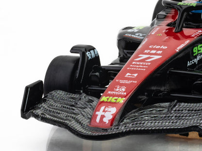 AFX Racing Alfa Romeo F1 SPA Black/Red/Green Mega G+ HO Slot Cars 22081