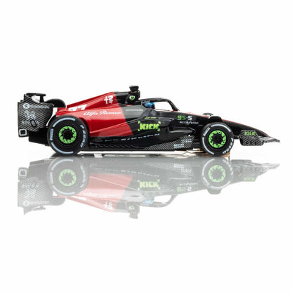 AFX Racing Alfa Romeo F1 SPA Black/Red/Green Mega G+ HO Slot Cars 22081