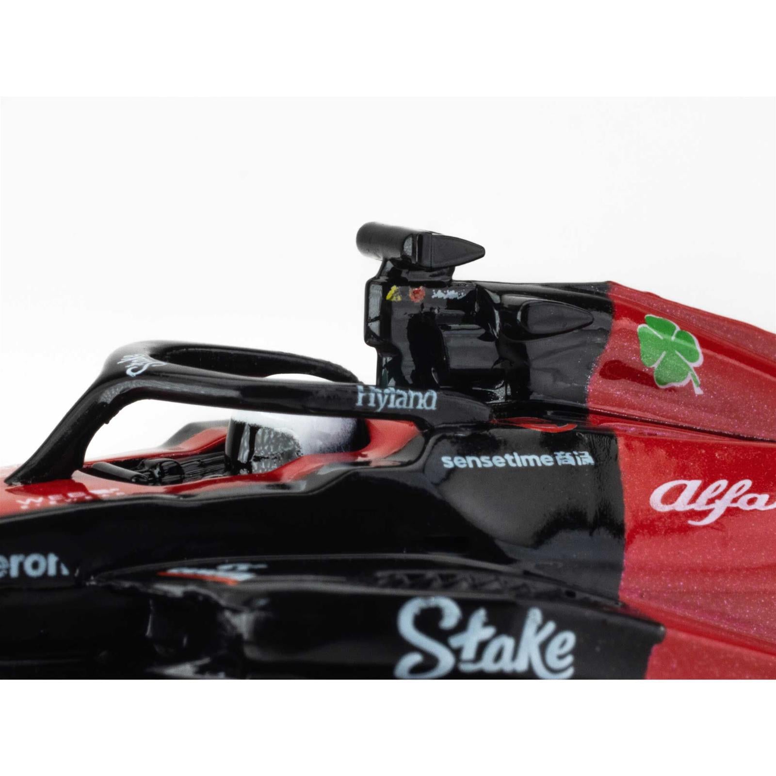 AFX Racing Alfa Romeo F1 FY-77 Black/Red Mega G+ HO Slot Cars 22083