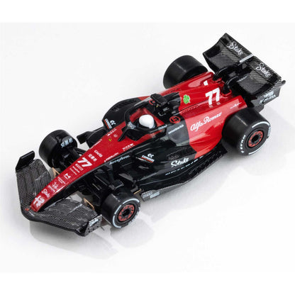 AFX Racing Alfa Romeo F1 FY-77 Black/Red Mega G+ HO Slot Cars 22083