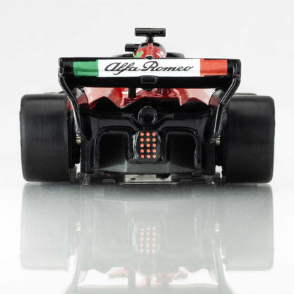 AFX Racing Alfa Romeo F1 FY-77 Black/Red Mega G+ HO Slot Cars 22083