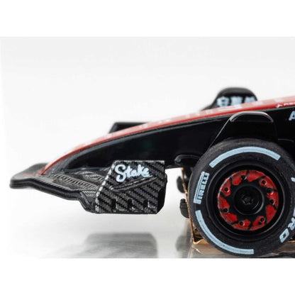 AFX Racing Alfa Romeo F1 FY-77 Black/Red Mega G+ HO Slot Cars 22083