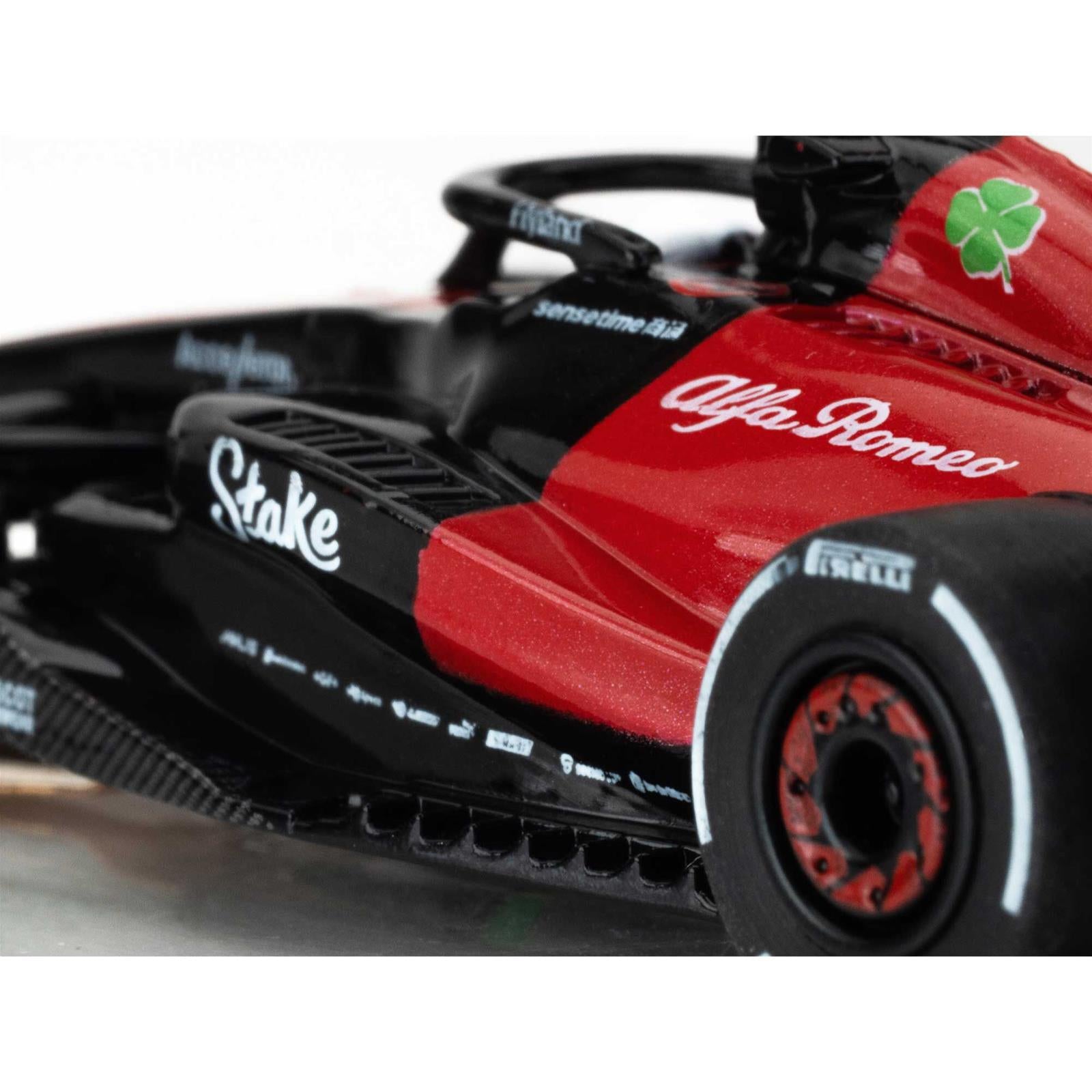 AFX Racing Alfa Romeo F1 FY-77 Black/Red Mega G+ HO Slot Cars 22083