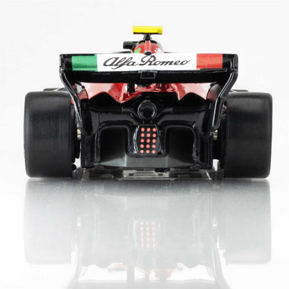 AFX Racing Alfa Romeo F1 FY-24 Black/Red Mega G+ HO Slot Cars 22084