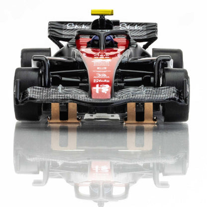 AFX Racing Alfa Romeo F1 FY-24 Black/Red Mega G+ HO Slot Cars 22084