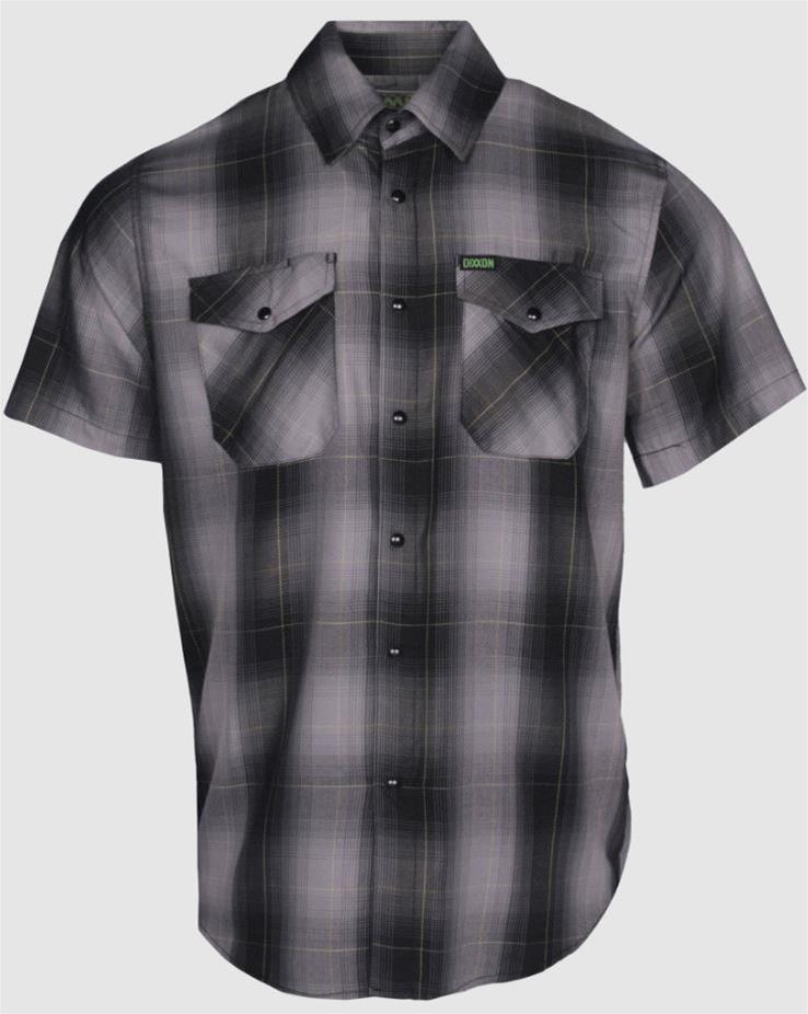 Dixxon The End of the Tunnel Bamboo Short Sleeve Button-Down Shirts