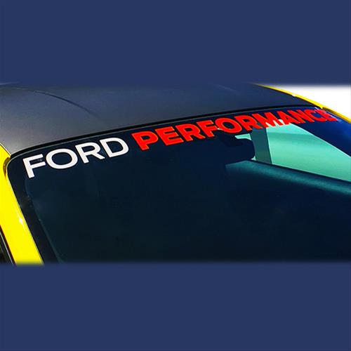 Ford Performance Parts Windshield Banners for 2005-2021 MUSTANG - M-1820-MR