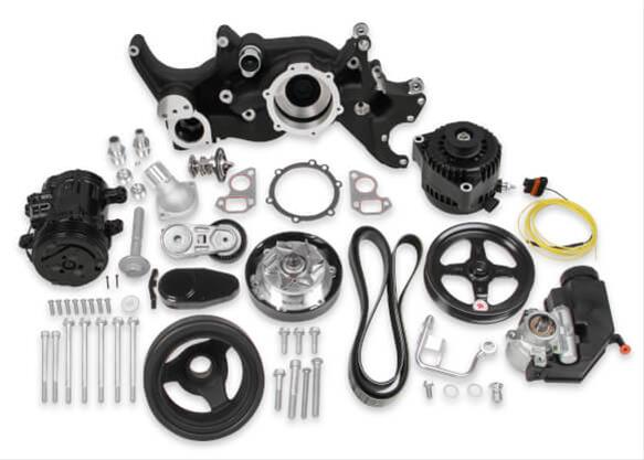 Holley Mid-Mount Complete Accessory Systems 20-185BK