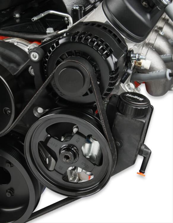 Holley Mid-Mount Complete Accessory Systems 20-185BK