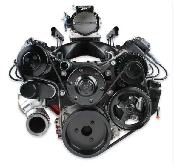 Holley Mid-Mount Complete Accessory Systems 20-185BK