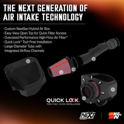 NextGen Cold Air Intake - RAM 1500 L6-3.0L TT