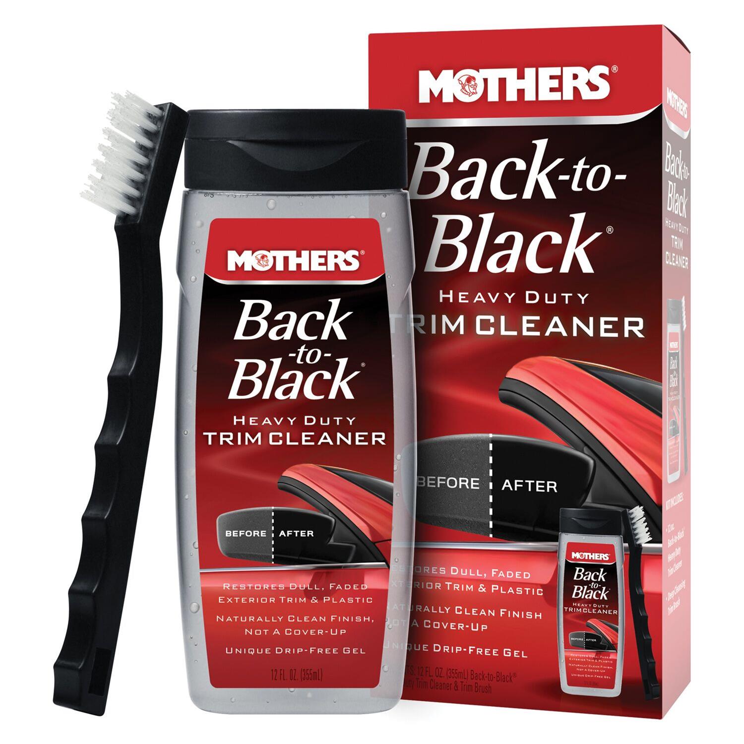 Mothers Back-to-Black Heavy-Duty Trim Cleaner Kits 6141