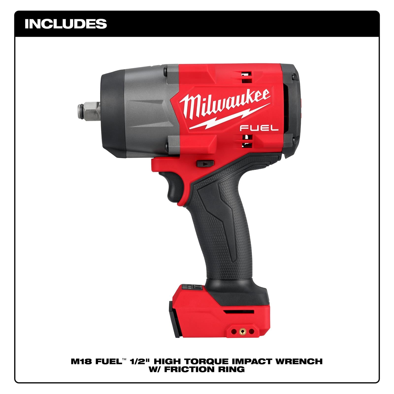 Milwaukee M18 FUEL 1/2 in. High-Torque Impact Wrench with Friction Ring 2967-20